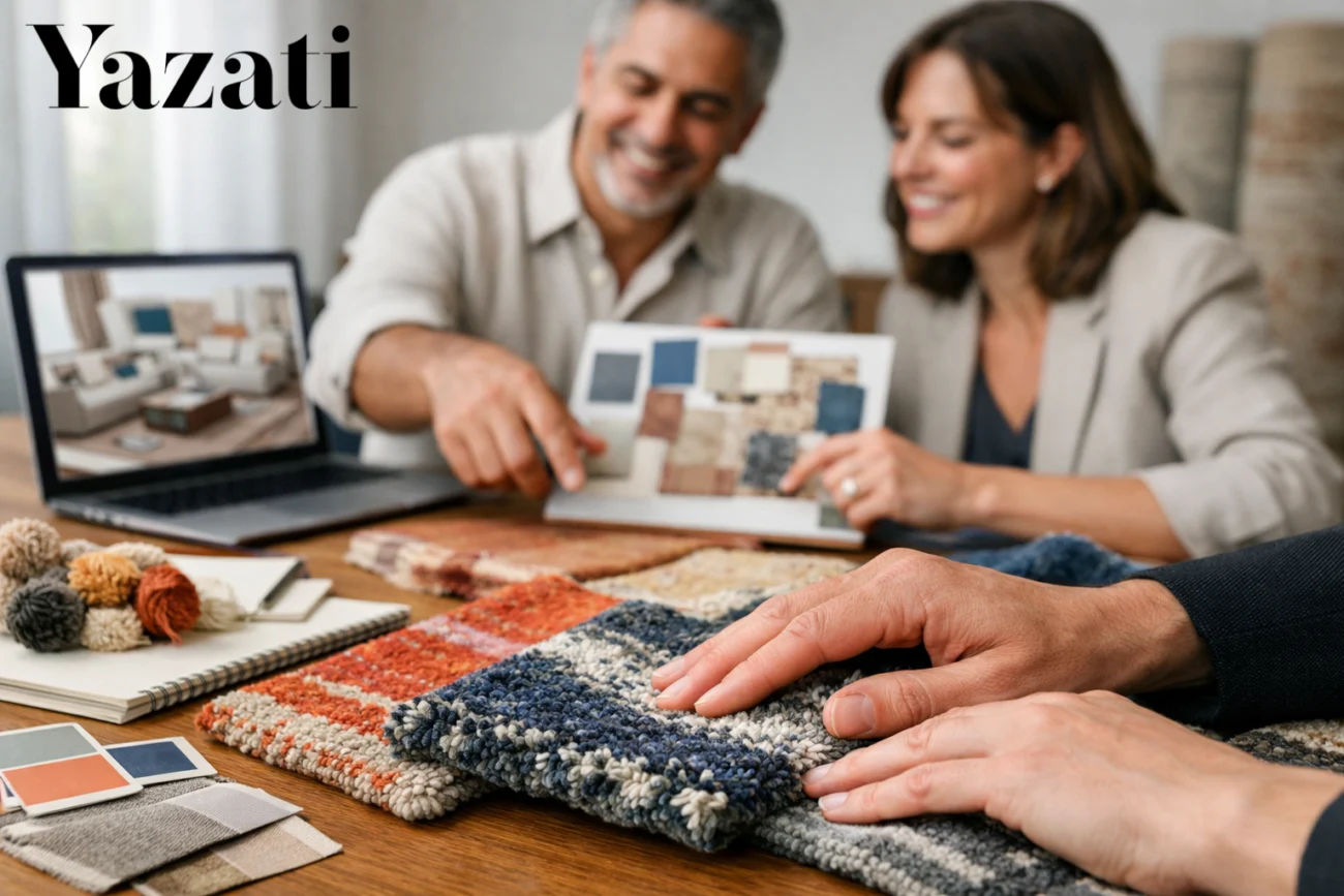 How Yazati Helps Buyers Design Exclusive Rug Collections