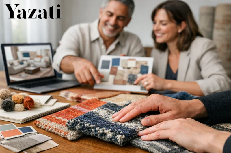 How Yazati Helps Buyers Design Exclusive Rug Collections