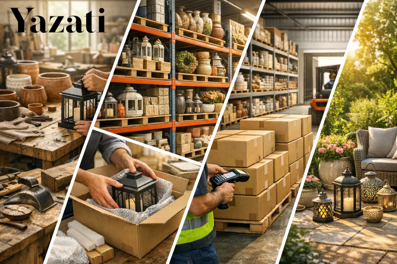 How Yazati Manages Seasonal Inventory for Garden Décor Exports