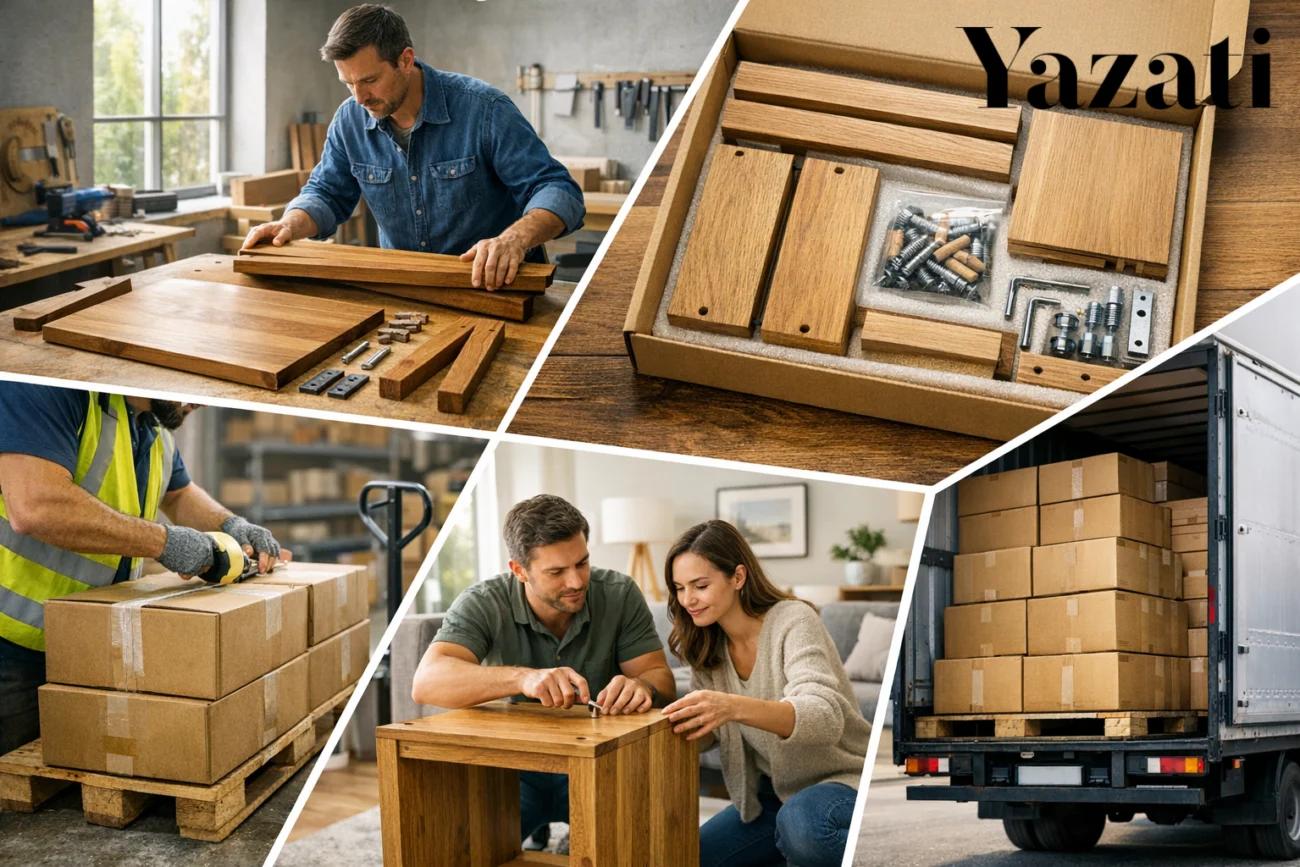 How Yazati Offers Knock-Down Furniture for Easy Logistics