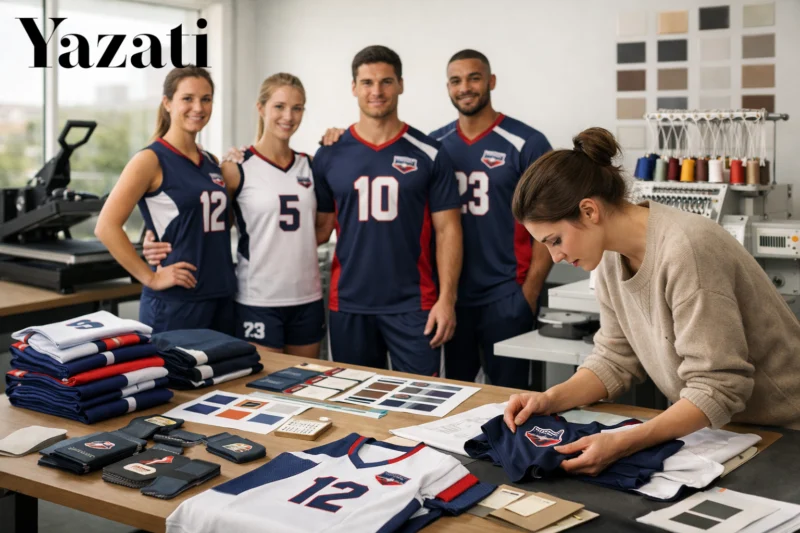 How Yazati Provides Custom-Logo Sports Kits for Teams