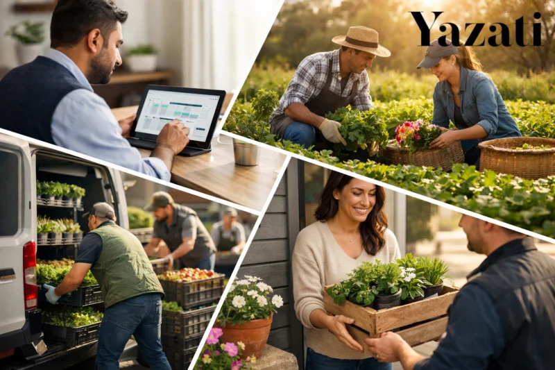 How Yazati Synchronizes Garden Deliveries with Seasonal Windows