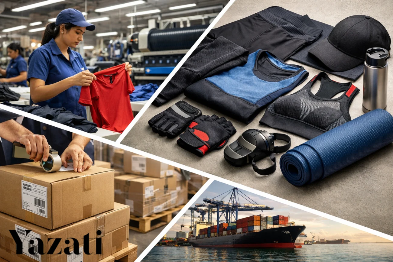 How to Import Sportswear & Accessories from India Efficiently