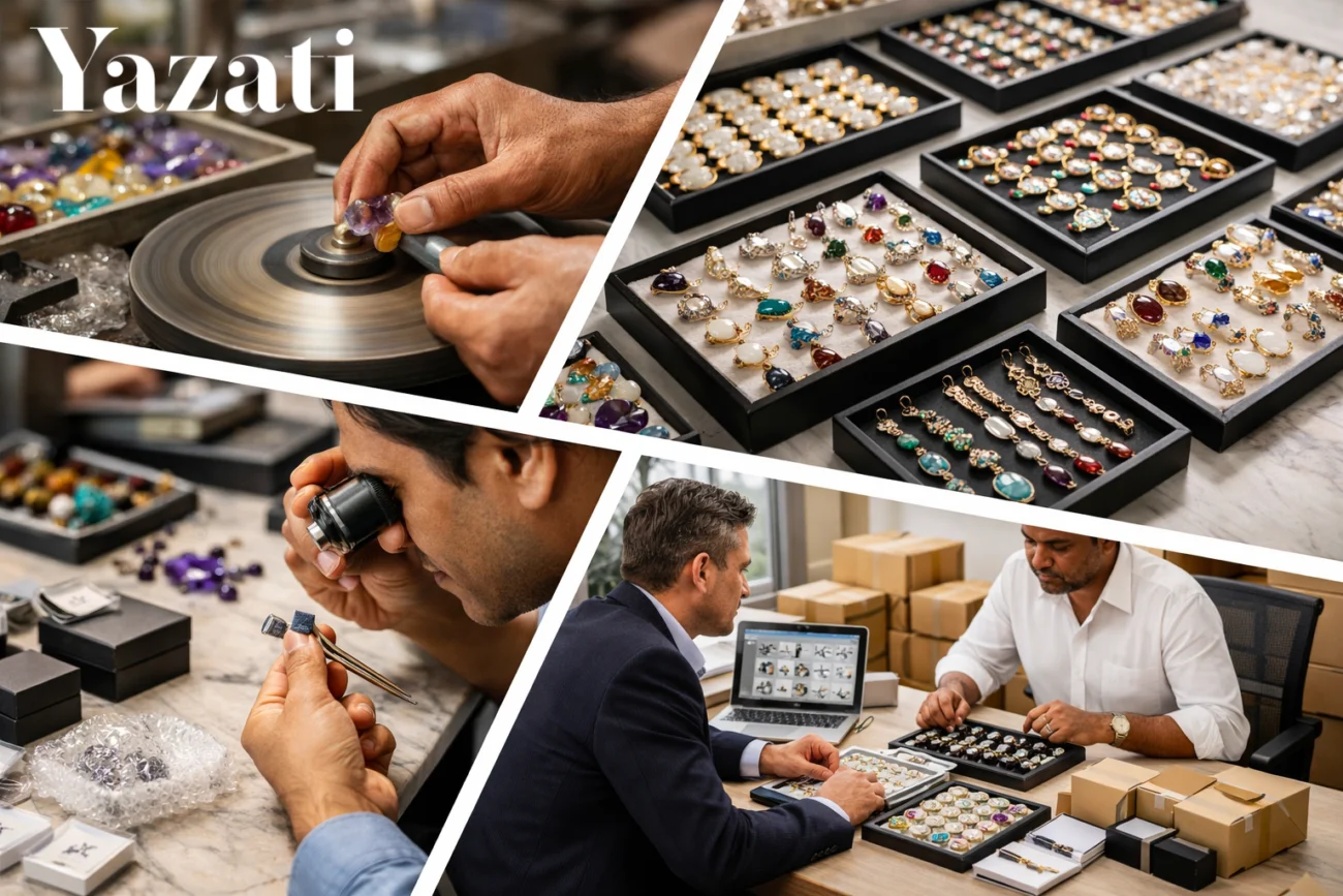 The Benefits of Bulk Ordering Semi-Precious Jewelry from India