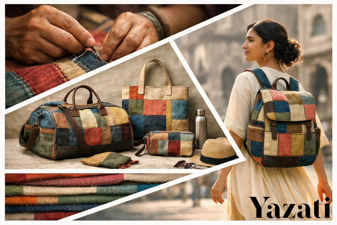 The Trend of Recycled-Fabric Bags from India