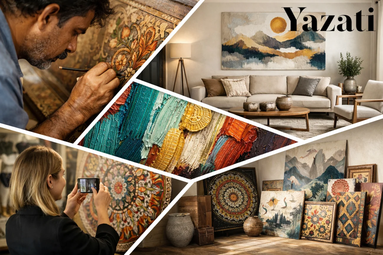 Why Hand-Painted Wall Décor Is Regaining Global Popularity