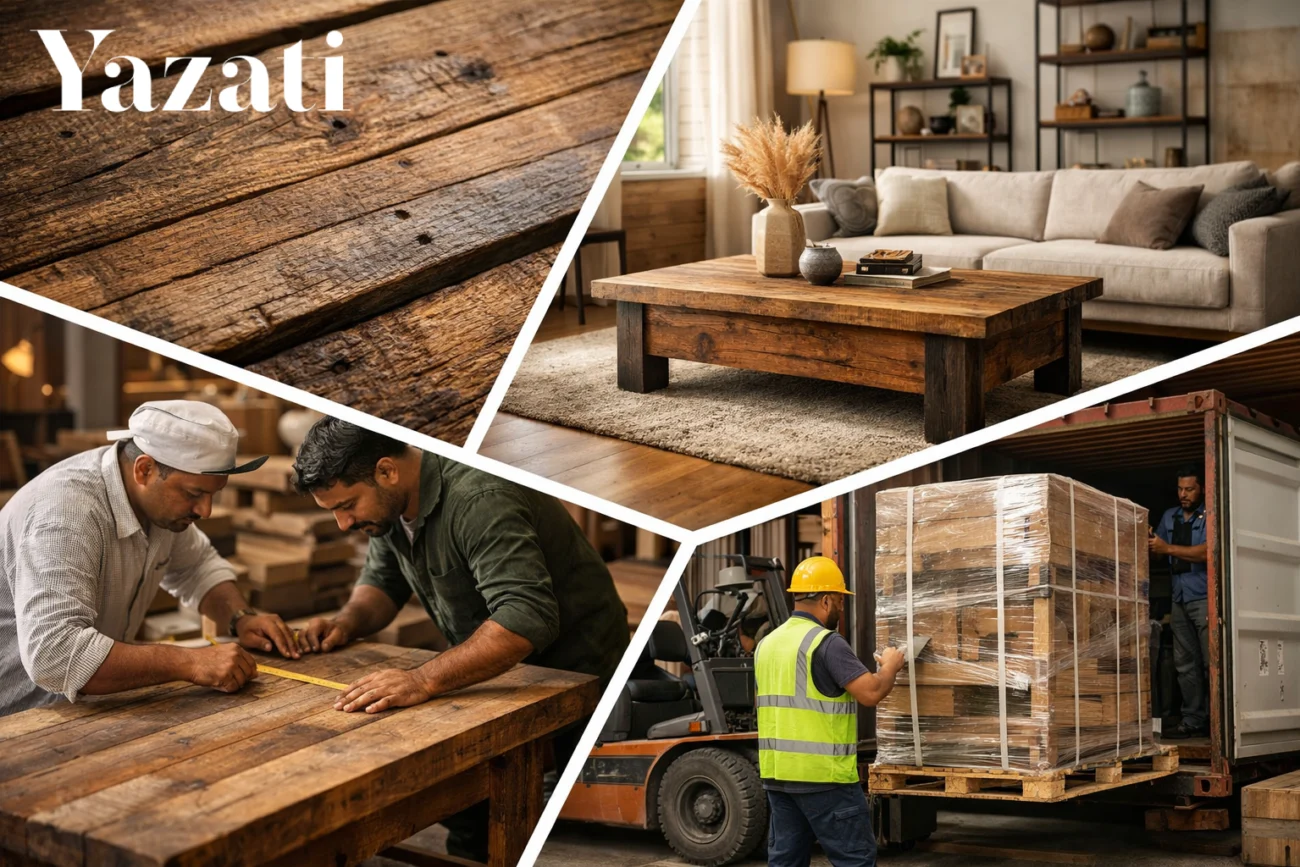 Why Importers Are Shifting to Reclaimed Wood Furniture