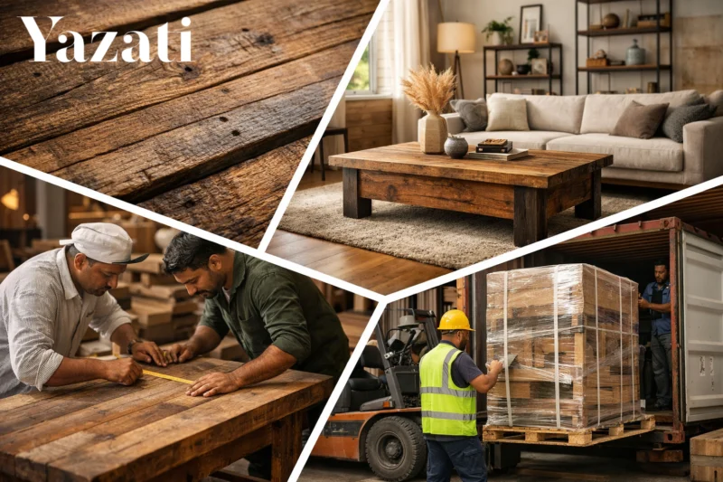 Why Importers Are Shifting to Reclaimed Wood Furniture