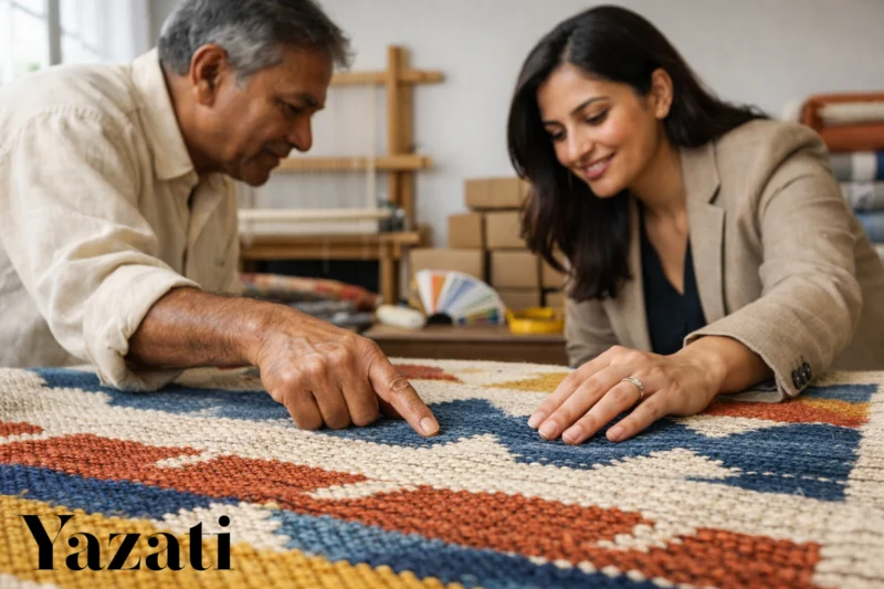 Why Importers Love Indian Dhurries and Flat-Weave Rugs