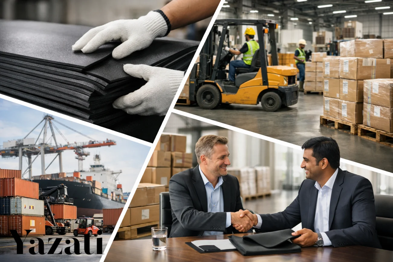 Why Importers Prefer Indian Rubber Sheets and Industrial Goods
