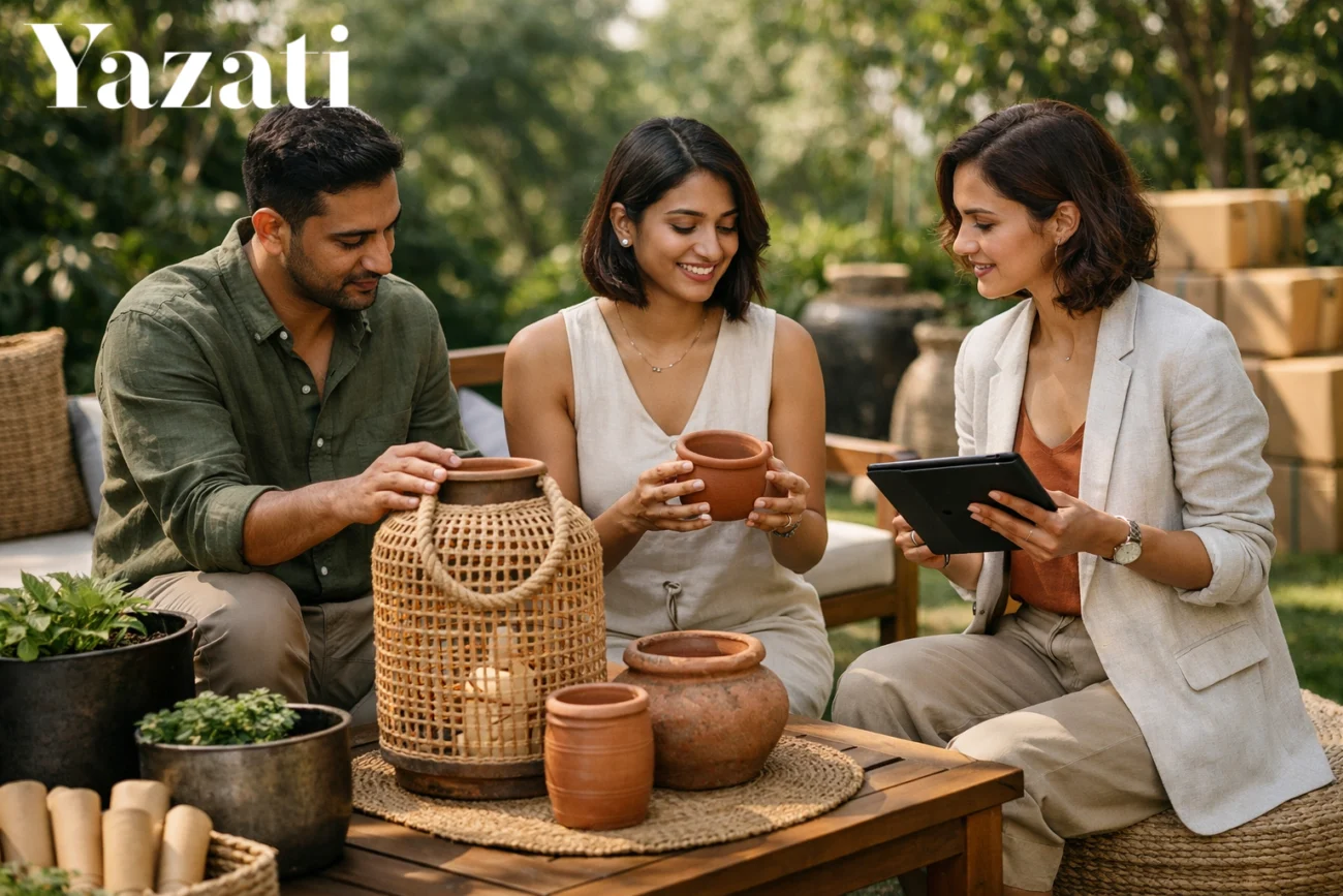 Why Indian Garden Décor Appeals to Sustainability-Focused Brands