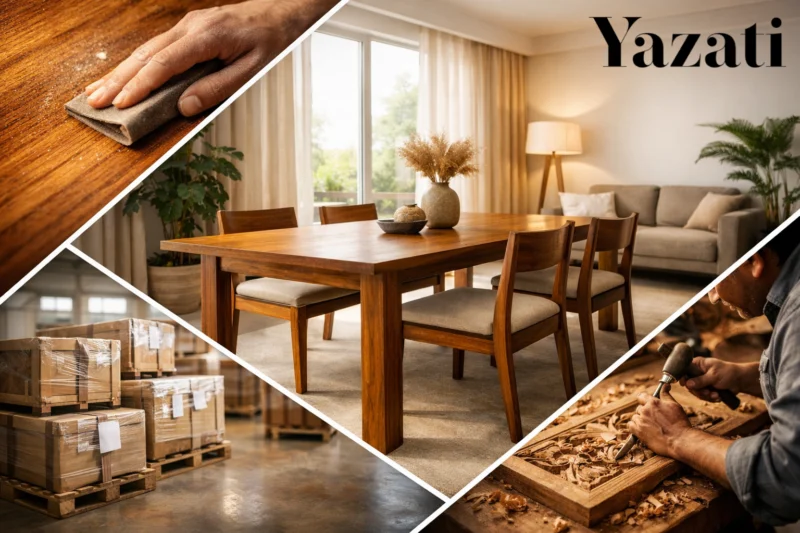 Why Indian Teak and Mango Wood Are Favored Globally