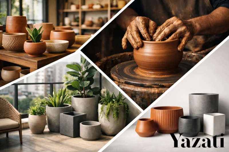Why India’s Terracotta and Cement Planters Are Retail Hits