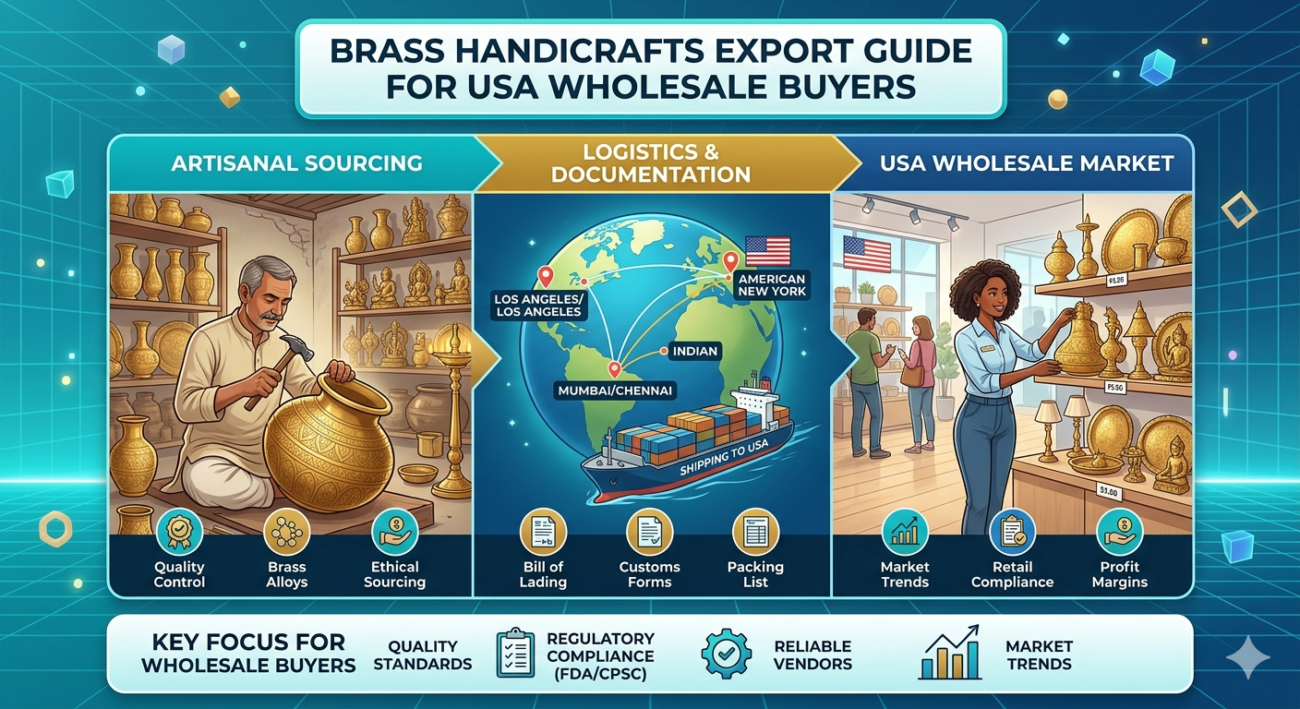 Brass handicrafts export guide overview