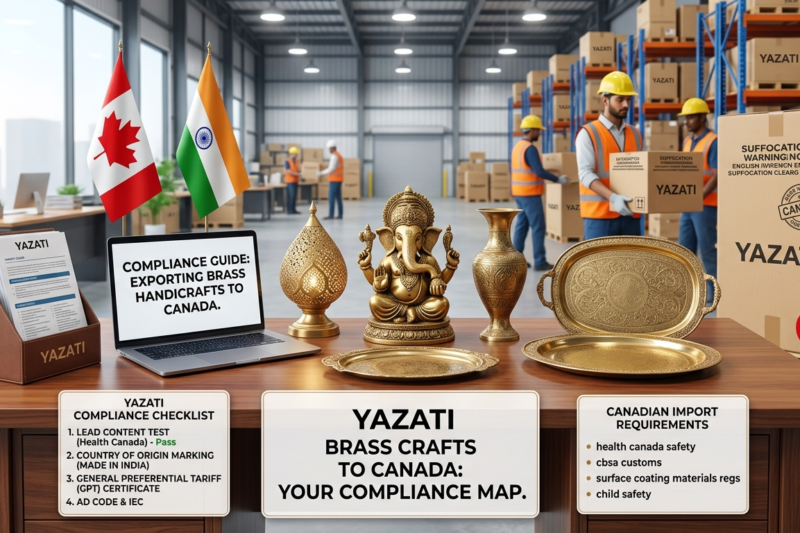 Compliance Guide for Brass Handicrafts Export to Canada