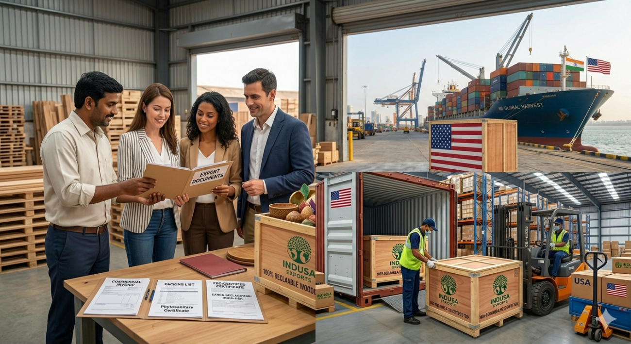 Export Documentation for Wooden Cookware from India to the USA