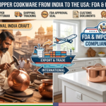 Exporting Copper Cookware from India to the USA: FDA & Import Rules