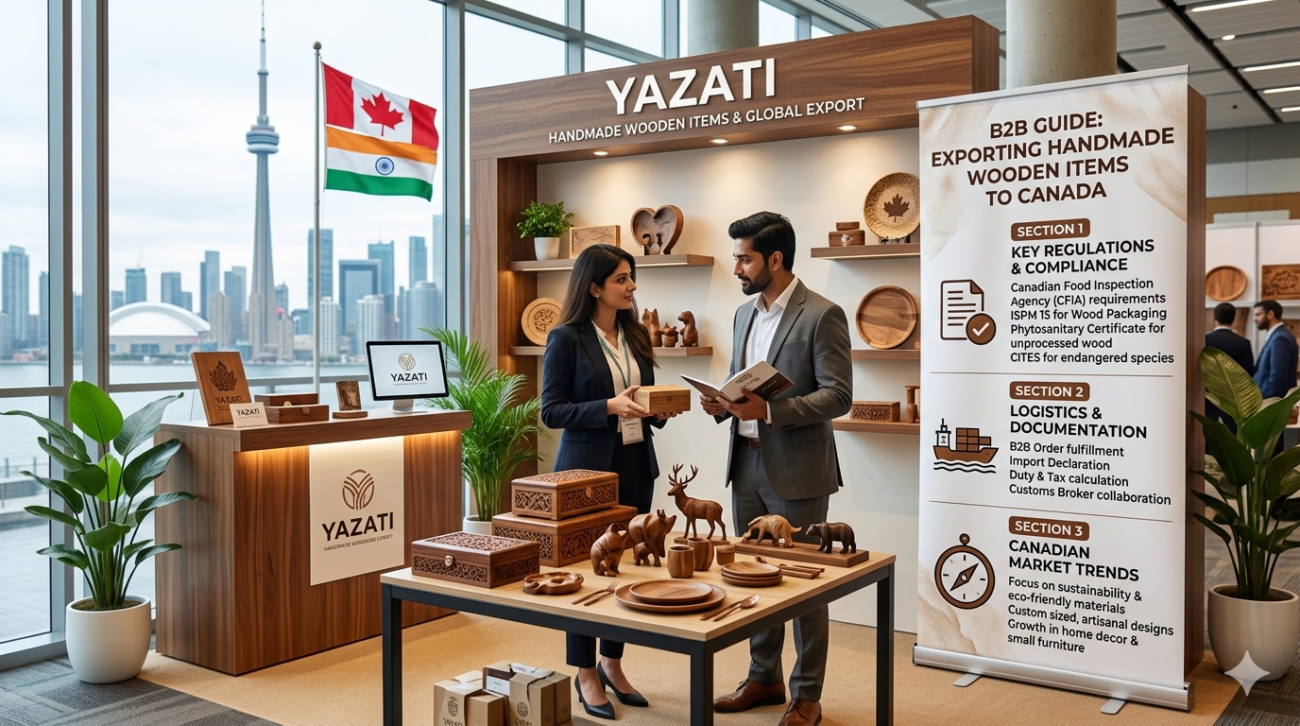 Exporting Handmade Wooden Items to Canada: B2B Guide