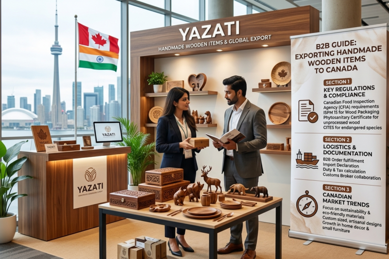 Exporting Handmade Wooden Items to Canada: B2B Guide