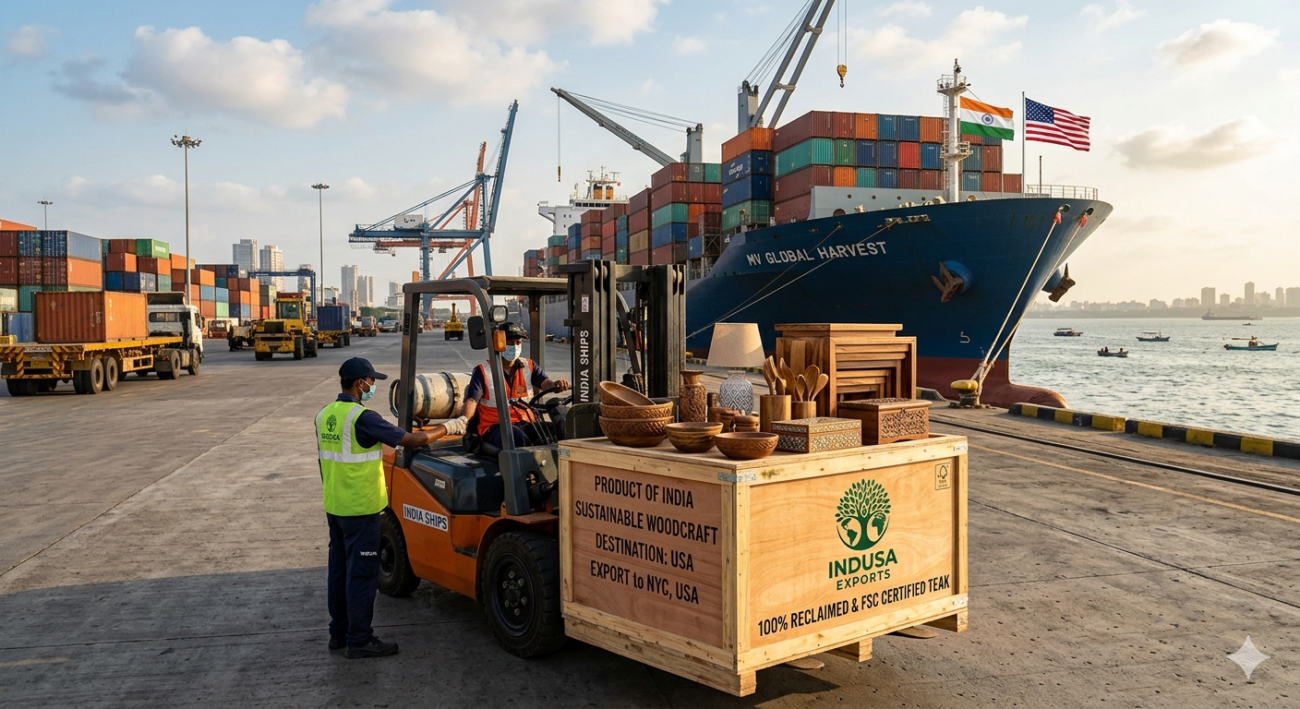 Exporting Sustainable Wooden Products from India to the USA Market