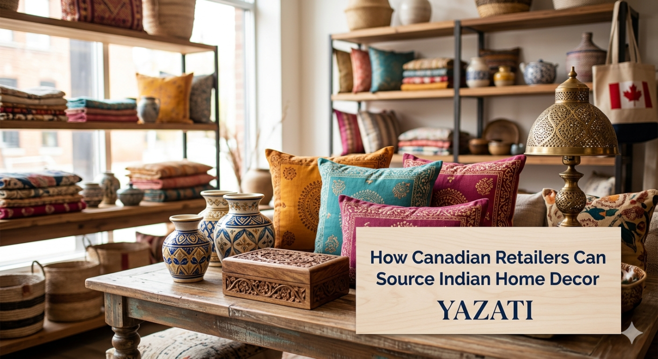How Canadian Retailers Can Source Indian Home Decor