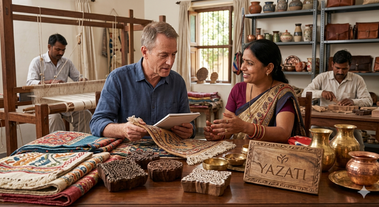 How German Importers Can Source Indian Handicrafts