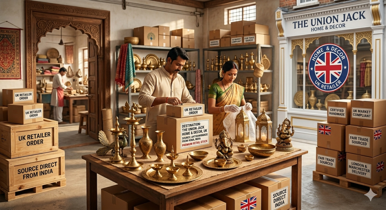 How UK Retailers Can Source Handmade Products from India