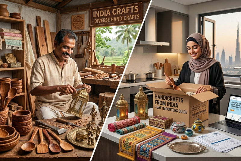 Indian Handicrafts Export Guide for UAE Importers