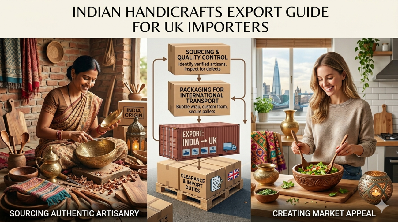 Indian Handicrafts Export Guide for UK Importers