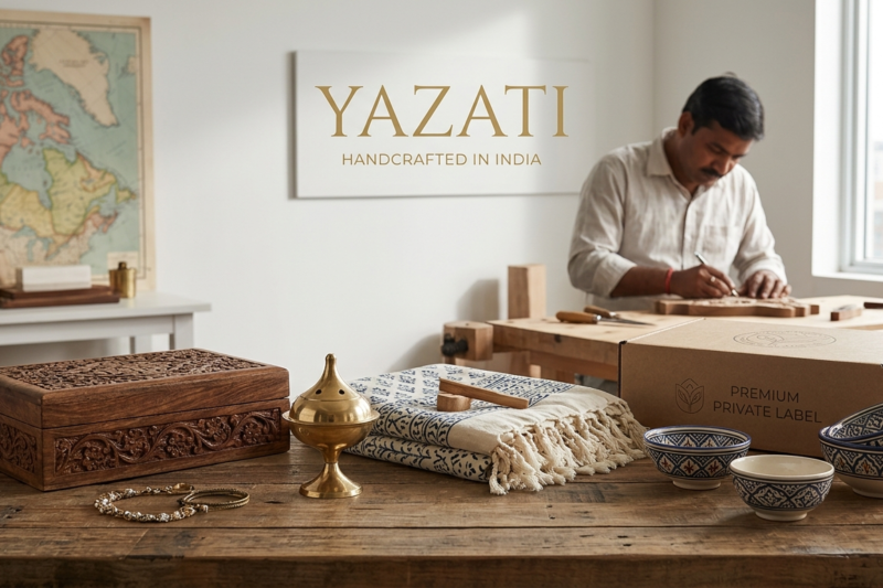 Private Label Indian Handicrafts for Canadian Brands