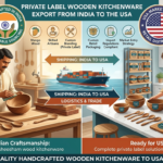 Private Label Wooden Kitchenware Export from India to the USA