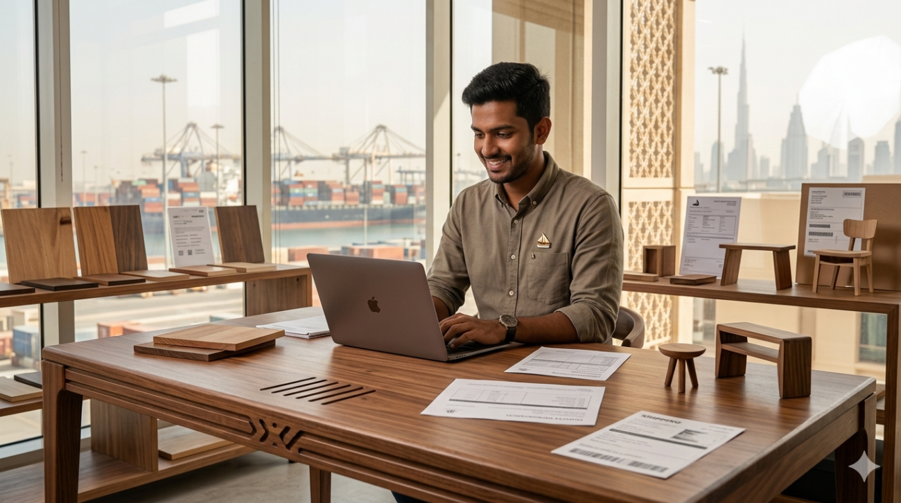Wooden Furniture & Decor Export Guide to UAE