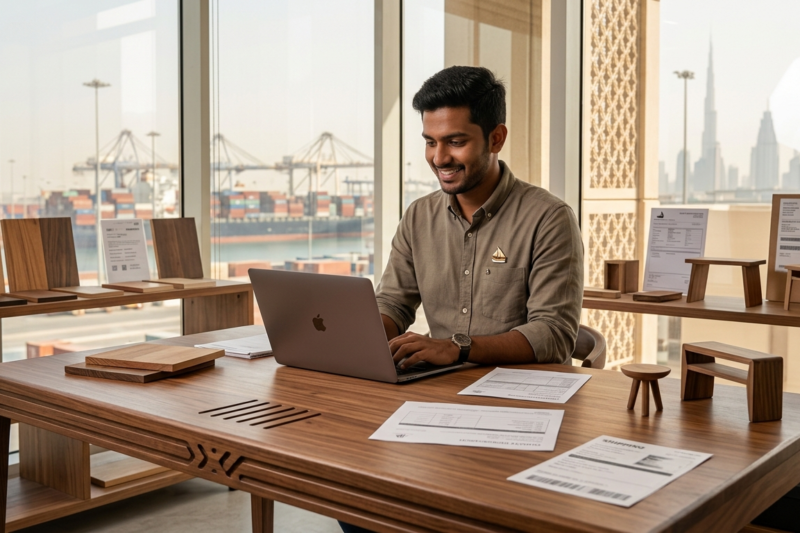 Wooden Furniture & Decor Export Guide to UAE