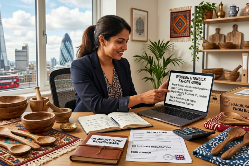 Wooden Utensils Export Guide for UK Wholesale Buyers