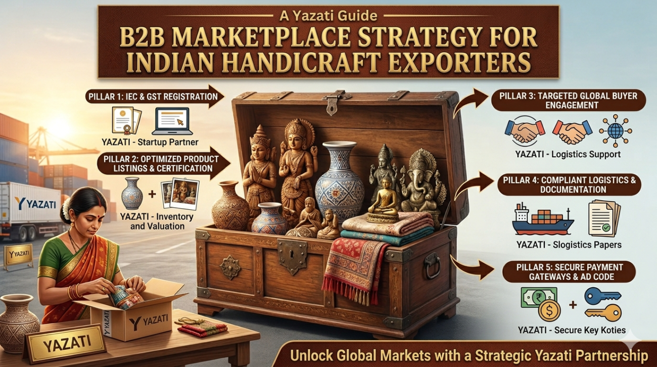 B2B Marketplace Strategy for Indian Handicraft Exporters