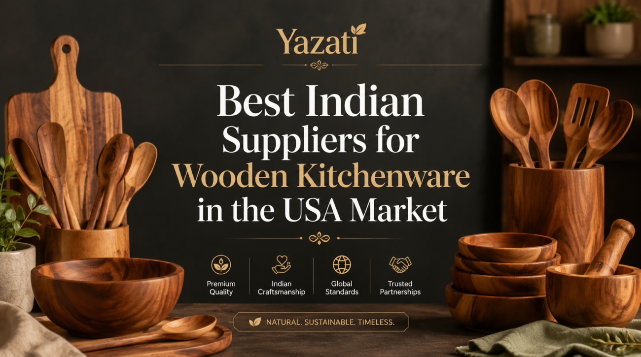 Best Indian Suppliers for Wooden Kitchenware in the USA Market