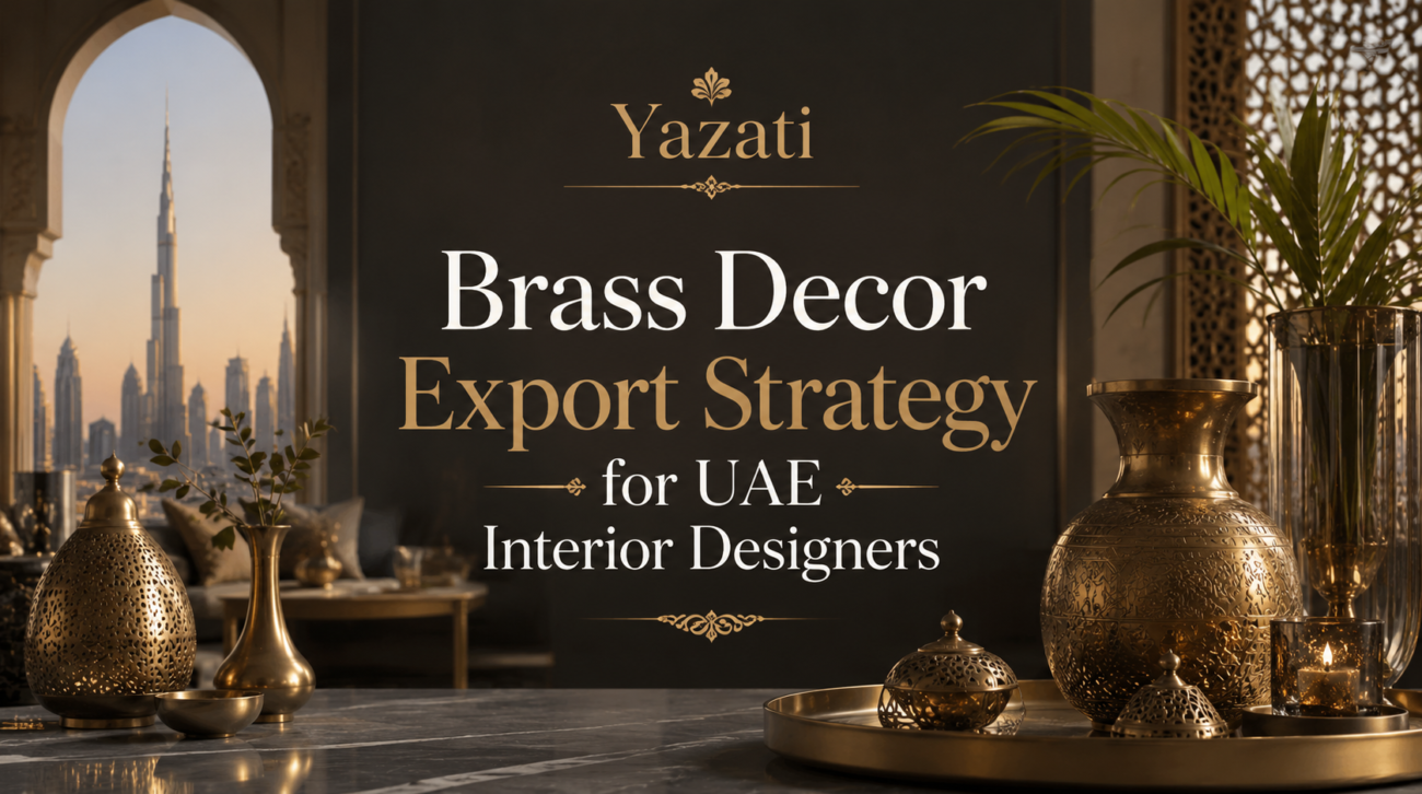 Brass Decor Export Strategy for UAE Interior Designers