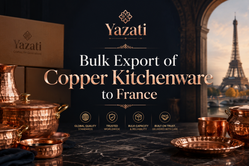 Bulk Export of Copper Kitchenware to France