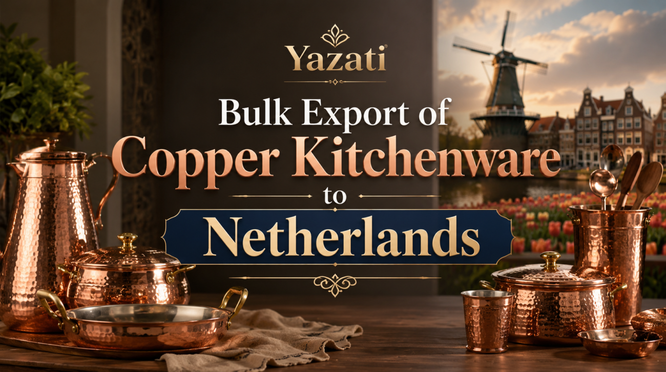 Bulk Export of Copper Kitchenware to Netherlands