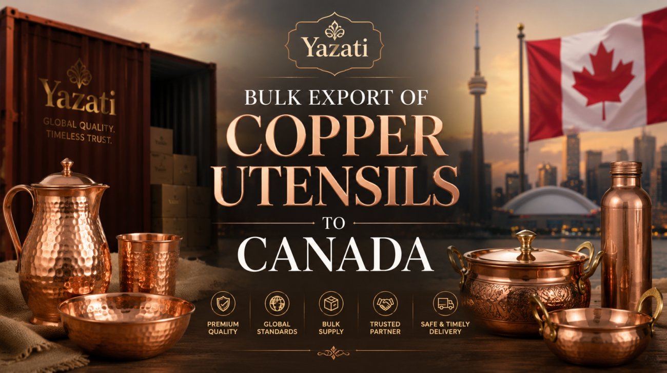Bulk Export of Copper Utensils to Canada
