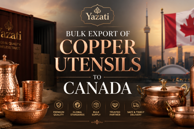 Bulk Export of Copper Utensils to Canada