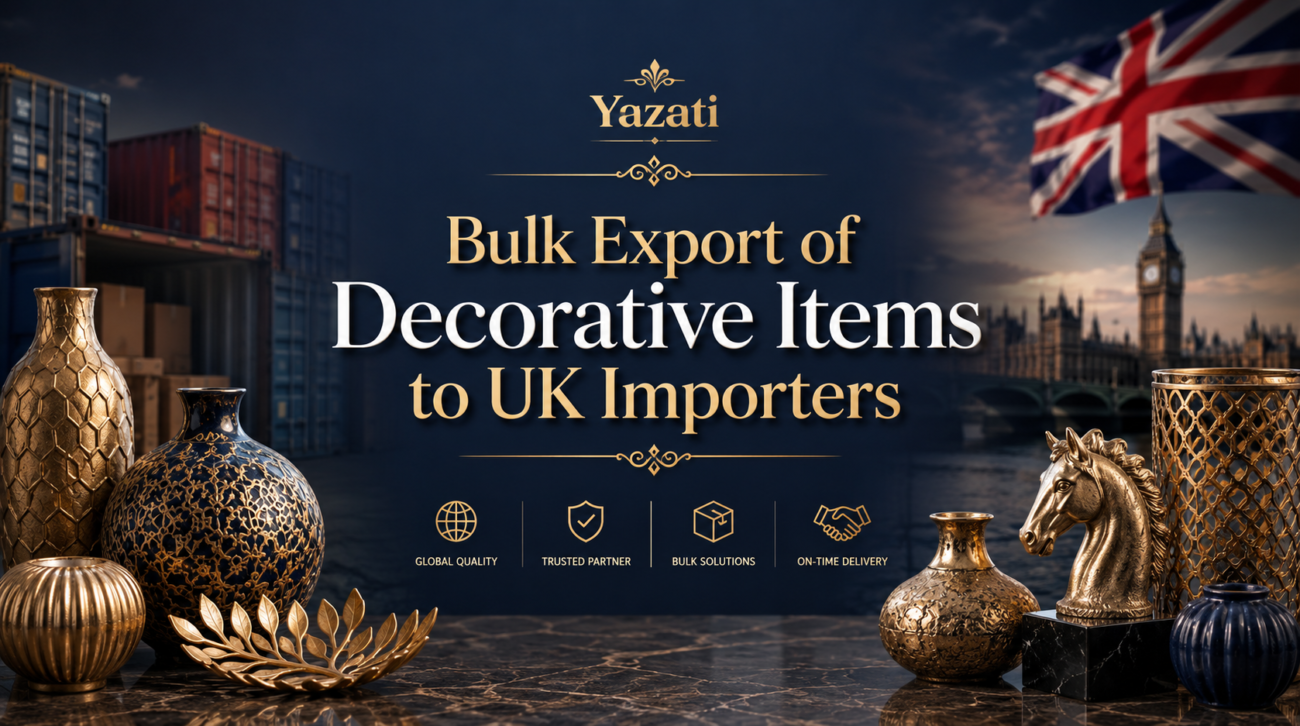 Bulk Export of Decorative Items to UK Importers
