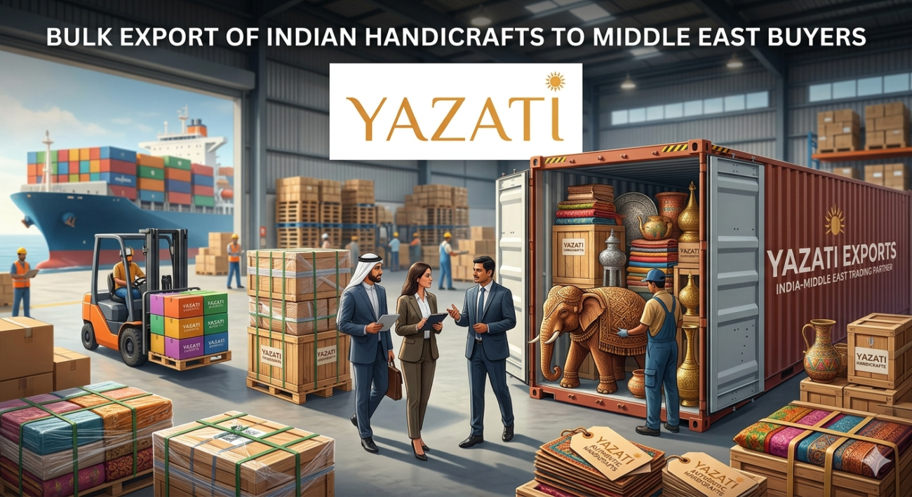 Bulk Export of Indian Handicrafts to Middle East Buyers