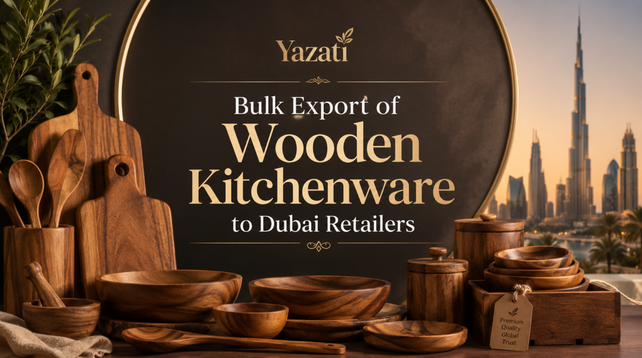 Bulk Export of Wooden Kitchenware to Dubai Retailers