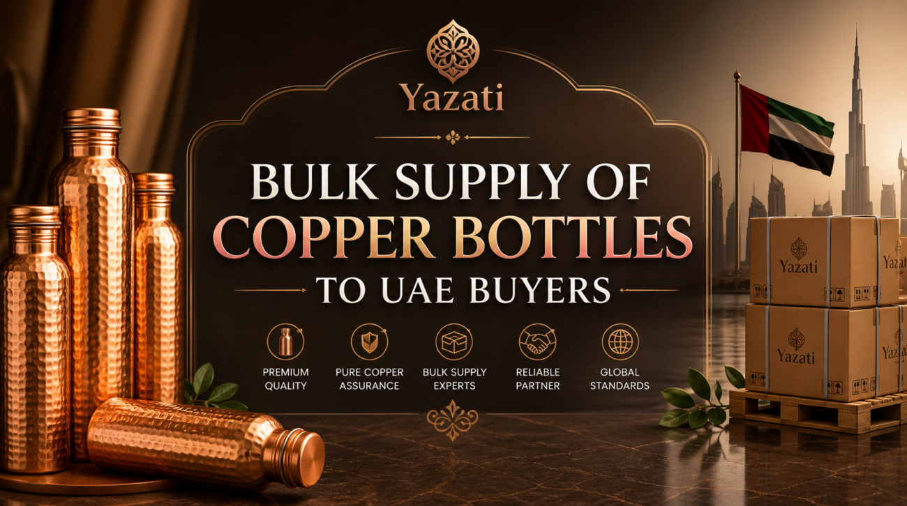 Bulk Supply of Copper Bottles to UAE Buyers