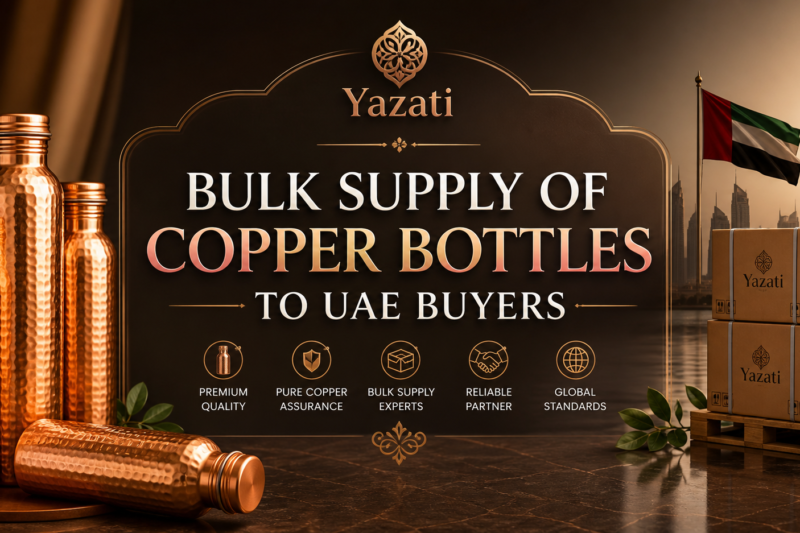 Bulk Supply of Copper Bottles to UAE Buyers