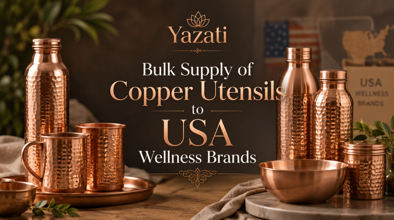Bulk Supply of Copper Utensils to USA Wellness Brands
