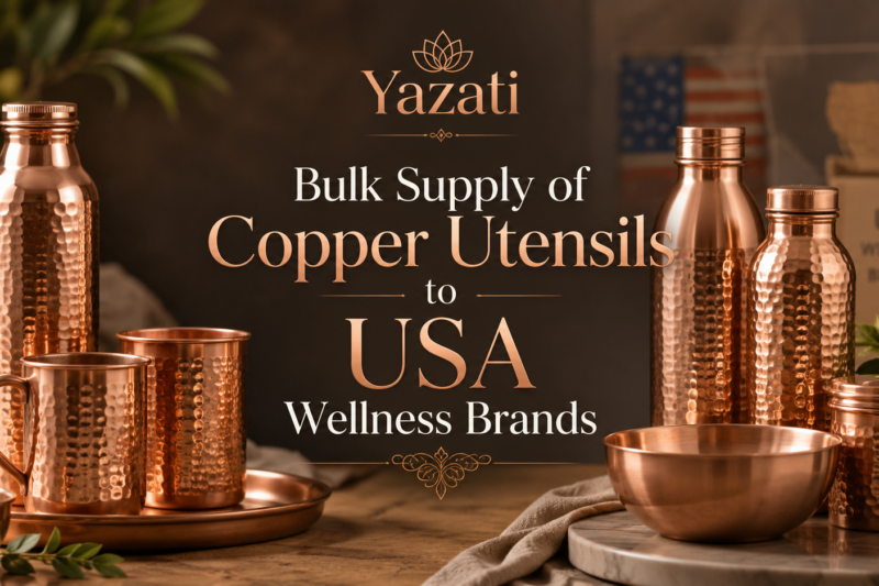 Bulk Supply of Copper Utensils to USA Wellness Brands
