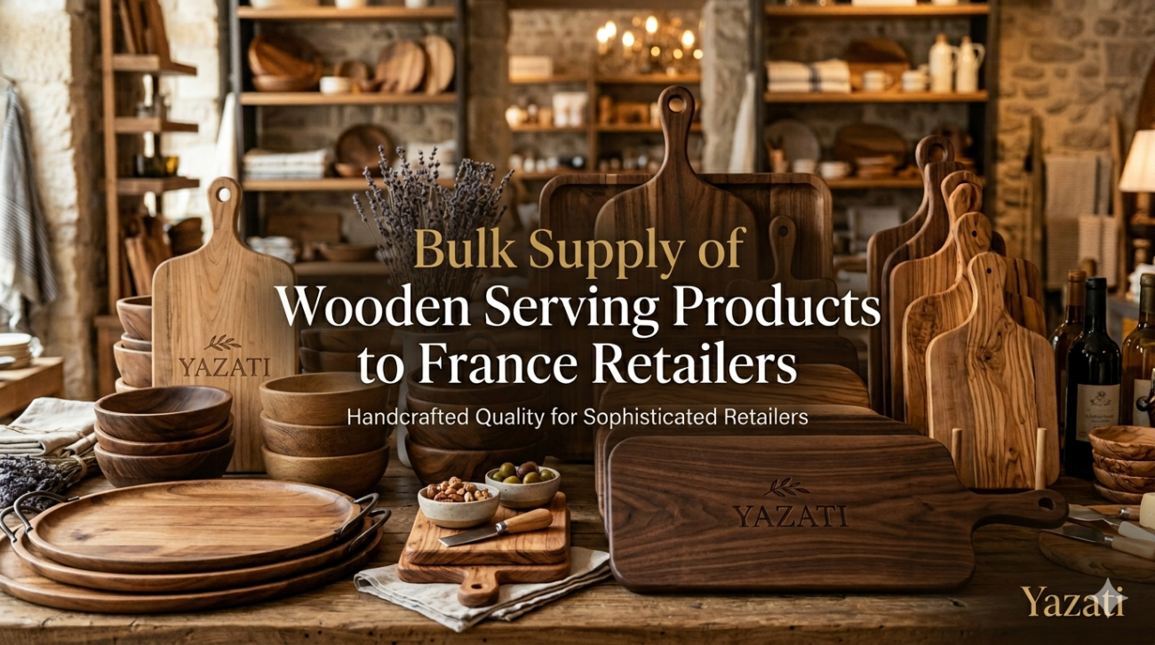 Bulk Supply of Wooden Serving Products to France Retailers