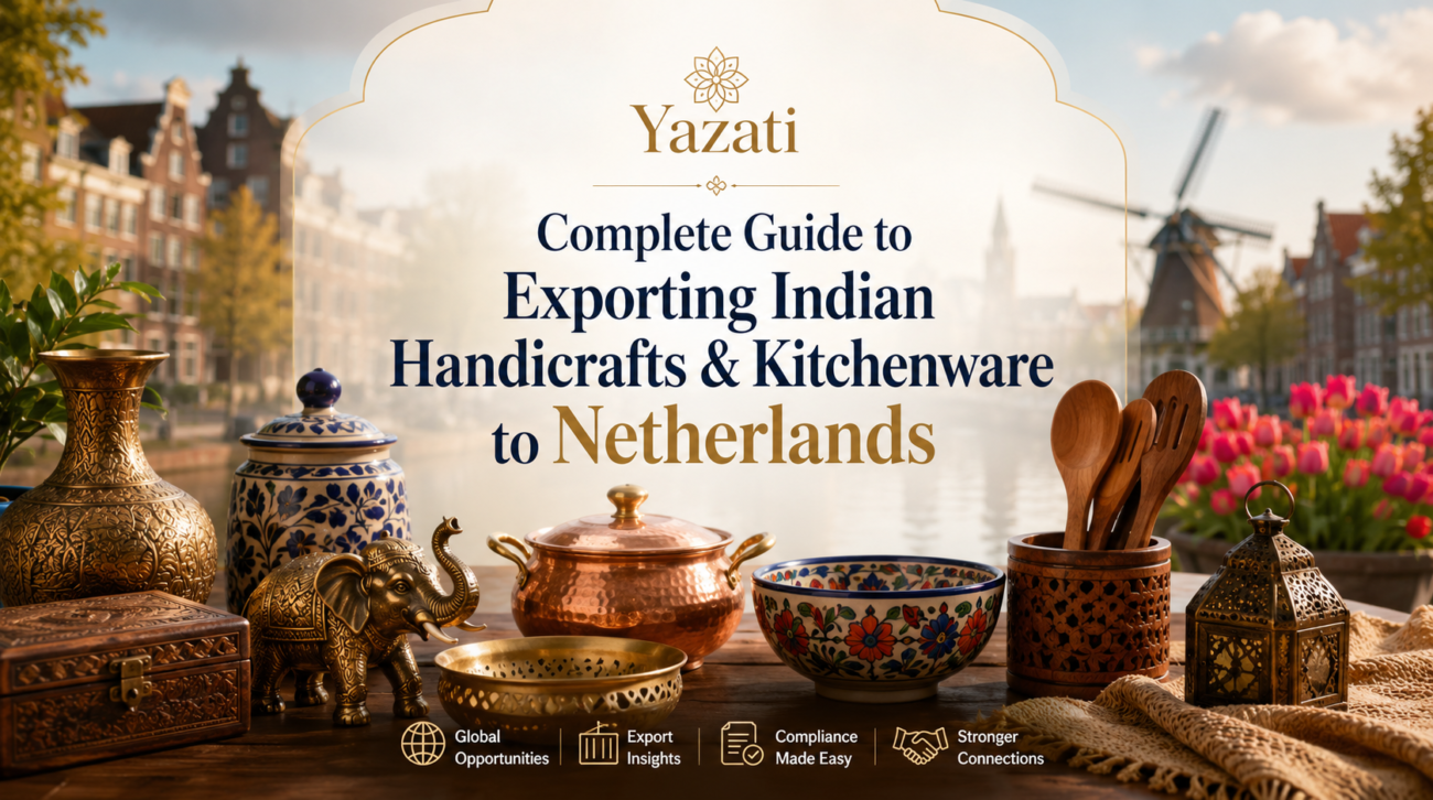 Complete Guide to Exporting Indian Handicrafts & Kitchenware to Netherlands